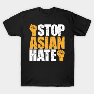 Stop Asian Hate Crimes asian community supporter T-Shirt